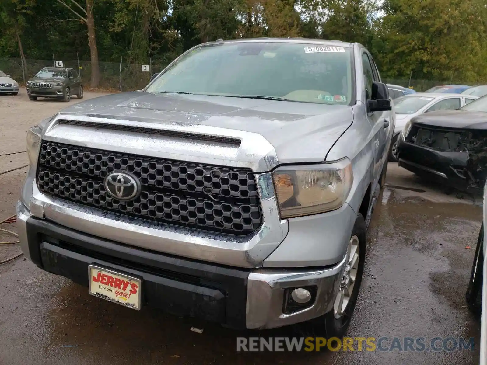 2 Photograph of a damaged car 5TFCY5F12KX025169 TOYOTA TUNDRA 2019