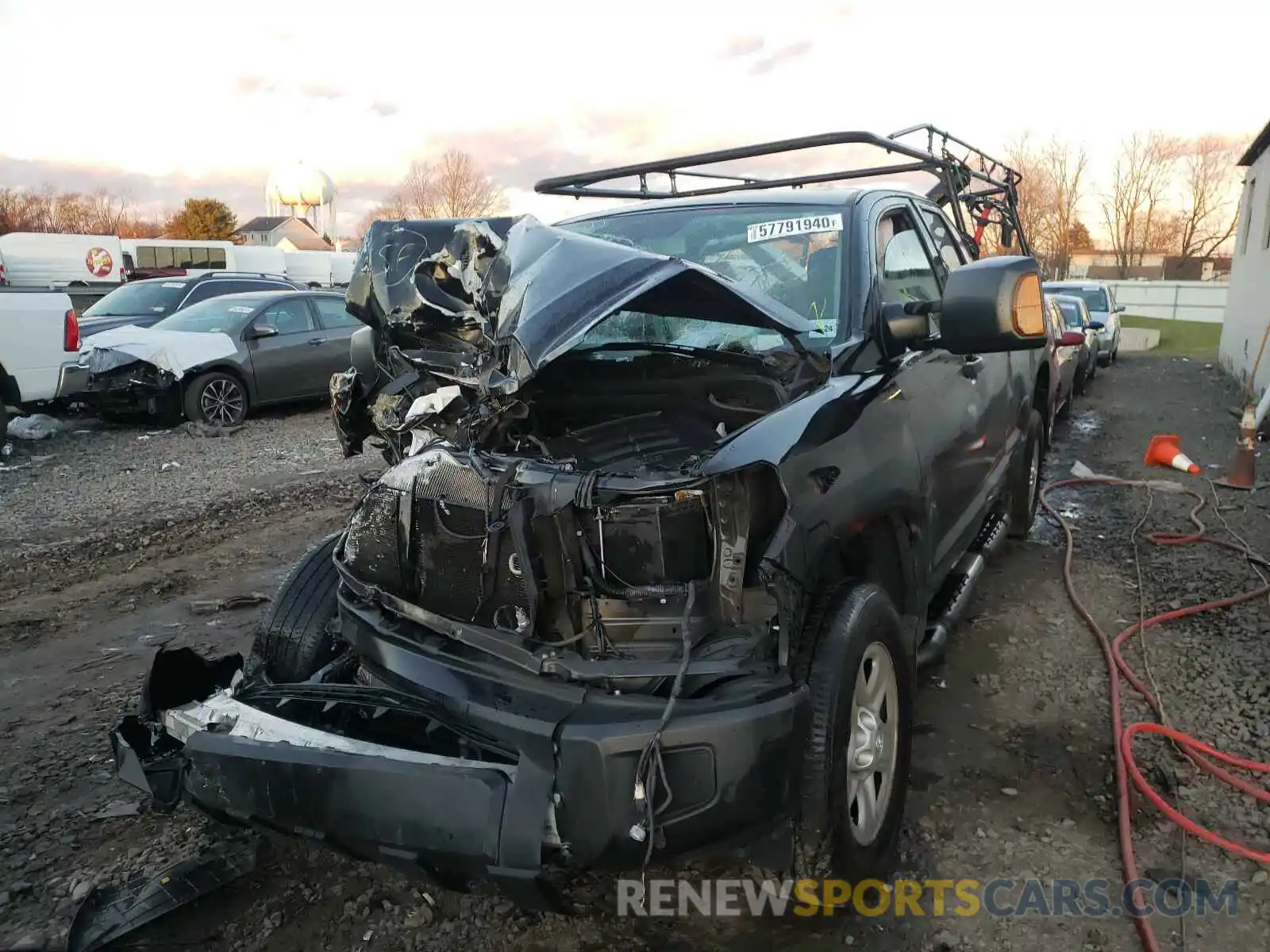 2 Photograph of a damaged car 5TFCY5F16KX024879 TOYOTA TUNDRA 2019