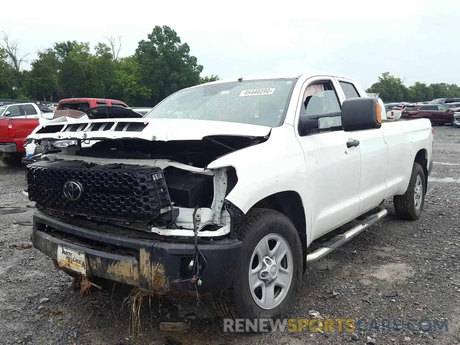 2 Photograph of a damaged car 5TFCY5F18KX024558 TOYOTA TUNDRA 2019