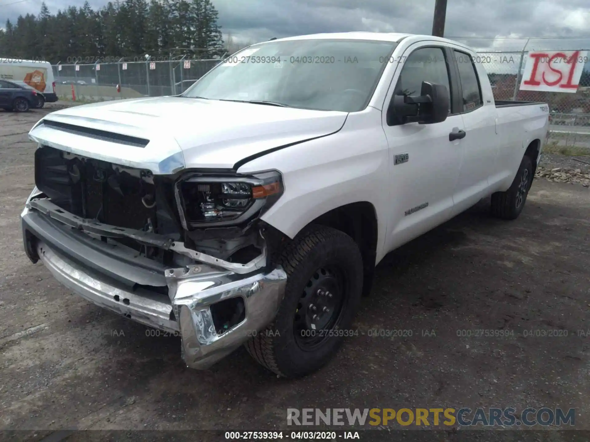 2 Photograph of a damaged car 5TFCY5F19KX024259 TOYOTA TUNDRA 2019