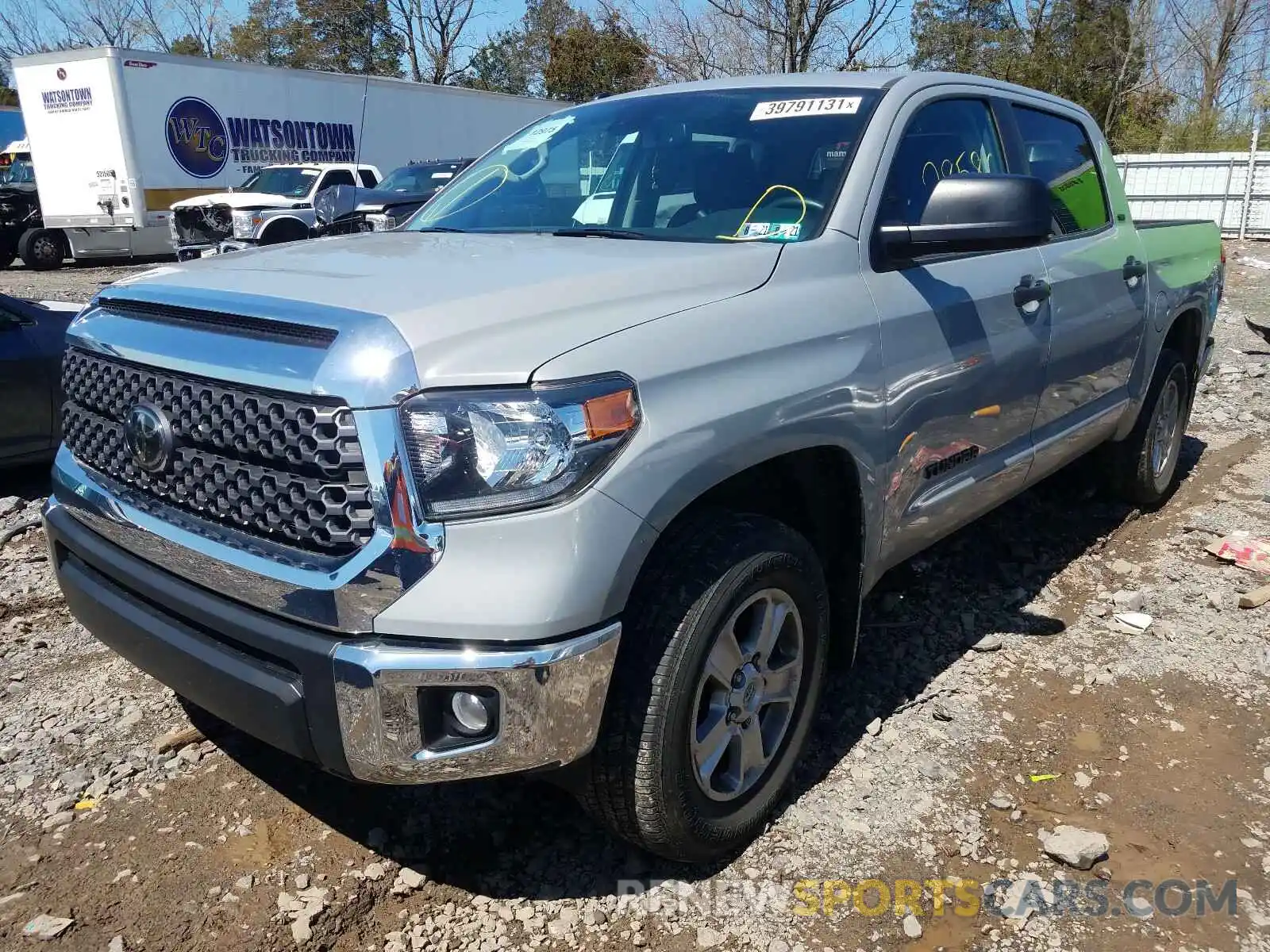 2 Photograph of a damaged car 5TFDM5F1XKX083997 TOYOTA TUNDRA 2019