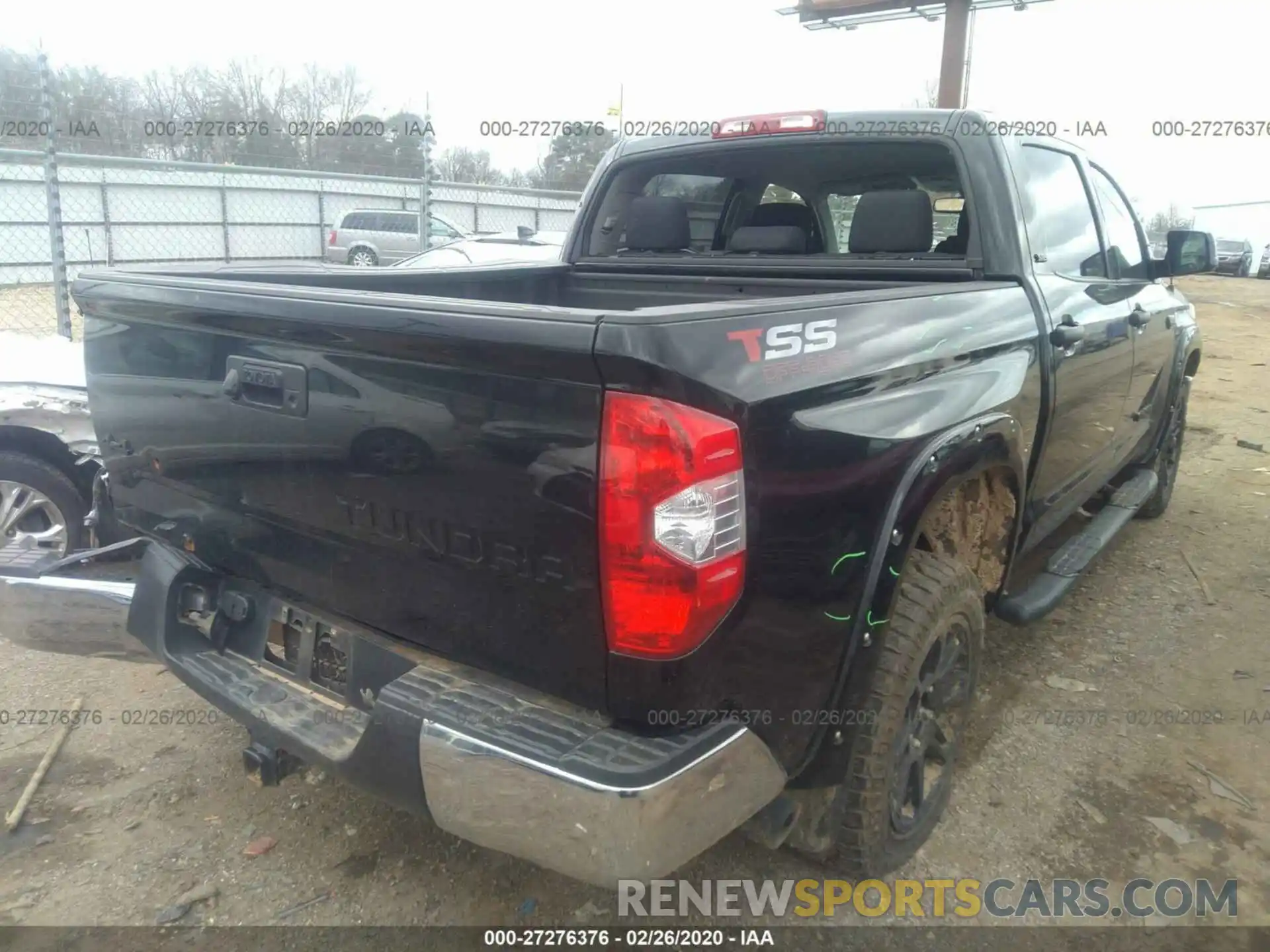 4 Photograph of a damaged car 5TFDW5F10KX820182 TOYOTA TUNDRA 2019