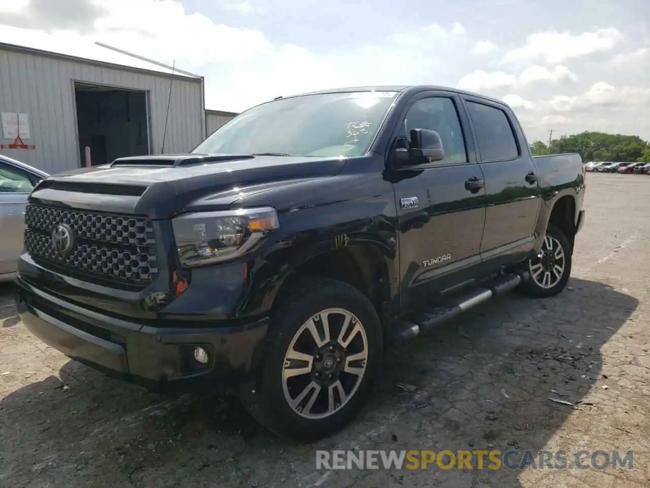 2 Photograph of a damaged car 5TFDW5F10KX830288 TOYOTA TUNDRA 2019