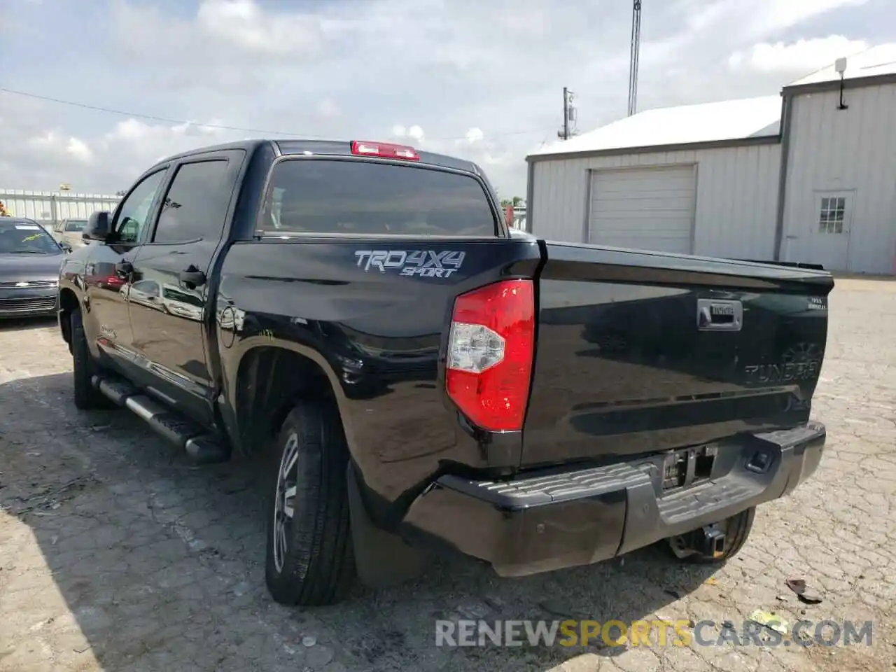 3 Photograph of a damaged car 5TFDW5F10KX830288 TOYOTA TUNDRA 2019