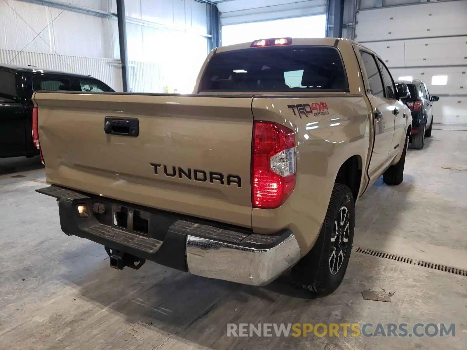 4 Photograph of a damaged car 5TFDW5F10KX837063 TOYOTA TUNDRA 2019