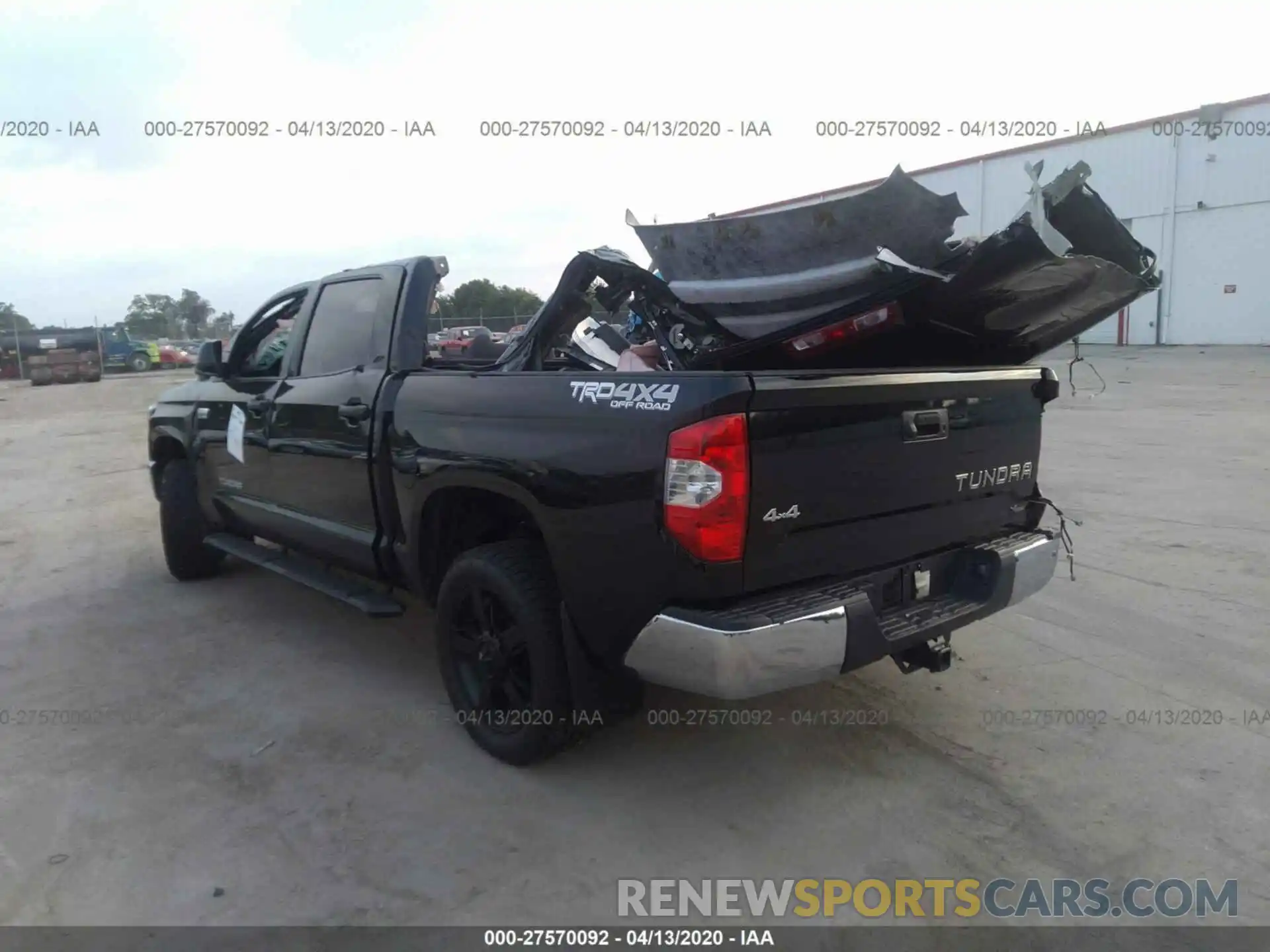 3 Photograph of a damaged car 5TFDW5F10KX841968 TOYOTA TUNDRA 2019