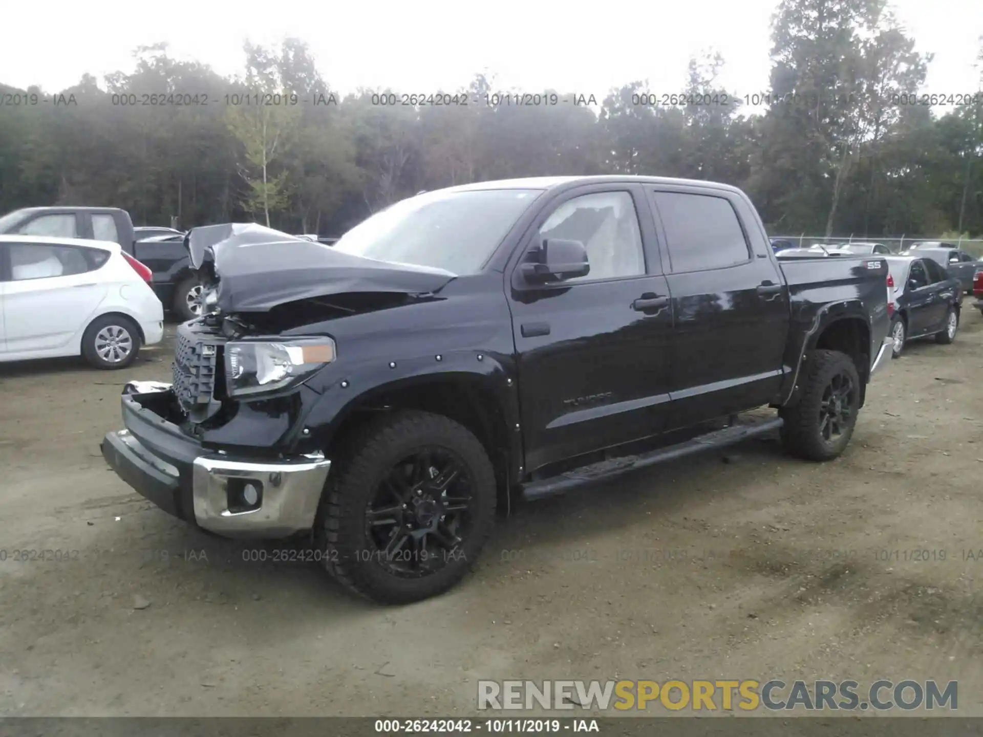 2 Photograph of a damaged car 5TFDW5F10KX850864 TOYOTA TUNDRA 2019