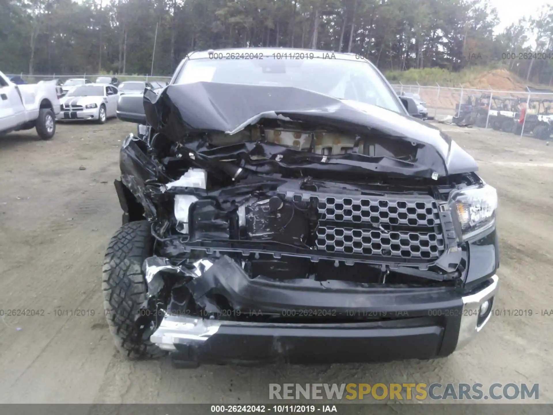 6 Photograph of a damaged car 5TFDW5F10KX850864 TOYOTA TUNDRA 2019