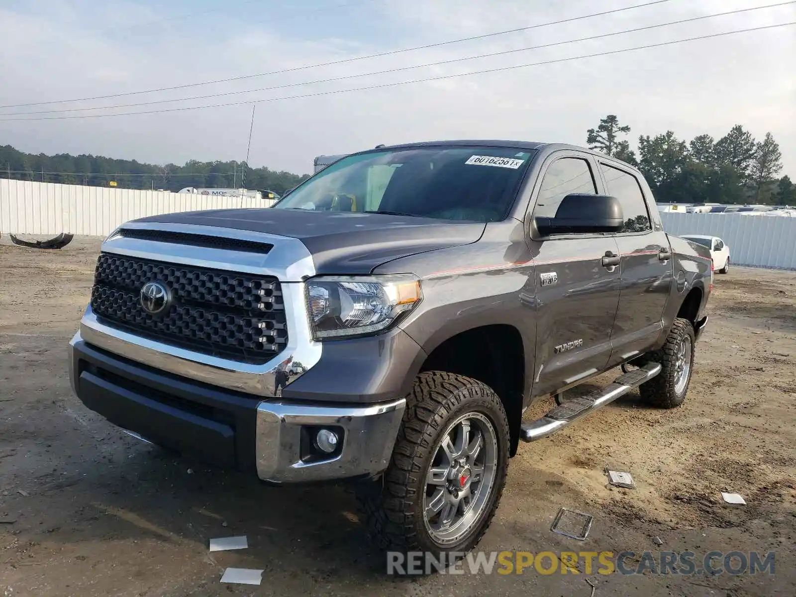 2 Photograph of a damaged car 5TFDW5F11KX793980 TOYOTA TUNDRA 2019