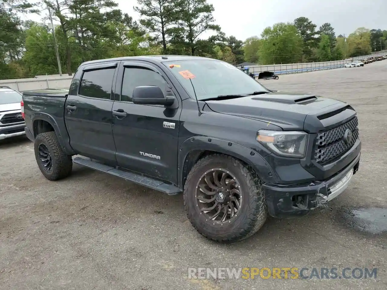 4 Photograph of a damaged car 5TFDW5F11KX816500 TOYOTA TUNDRA 2019