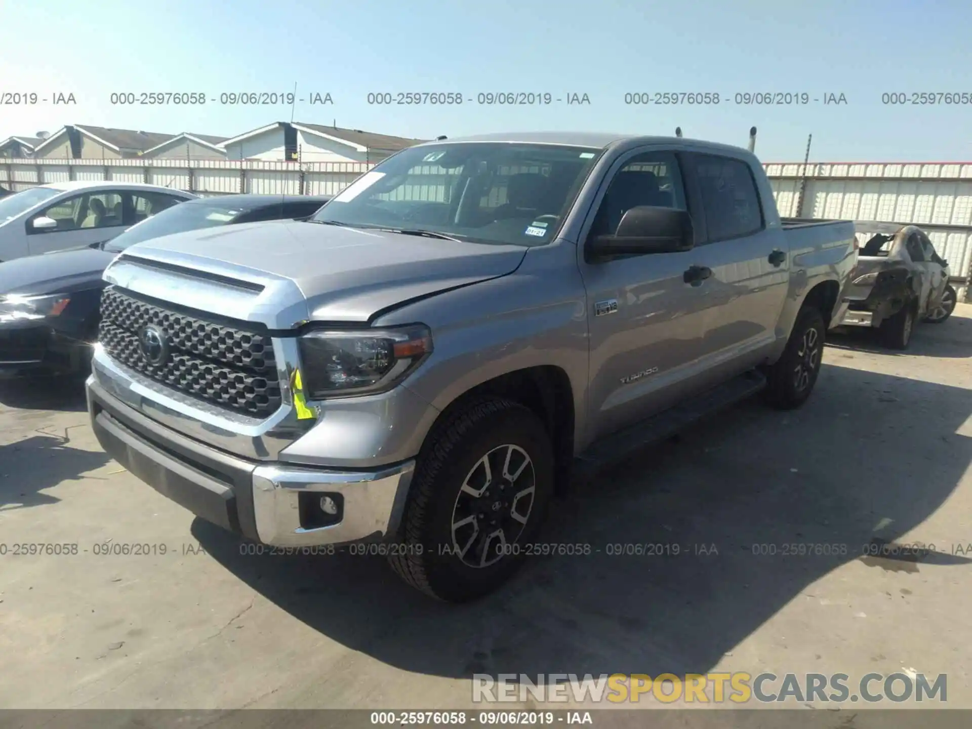 2 Photograph of a damaged car 5TFDW5F11KX822331 TOYOTA TUNDRA 2019