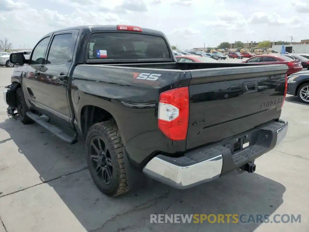 3 Photograph of a damaged car 5TFDW5F11KX842448 TOYOTA TUNDRA 2019