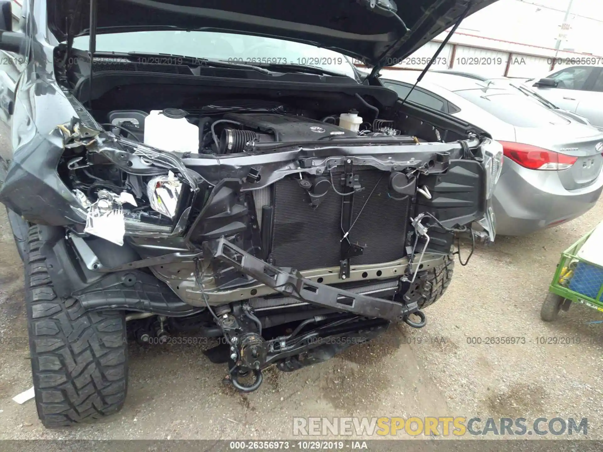 6 Photograph of a damaged car 5TFDW5F11KX861520 TOYOTA TUNDRA 2019