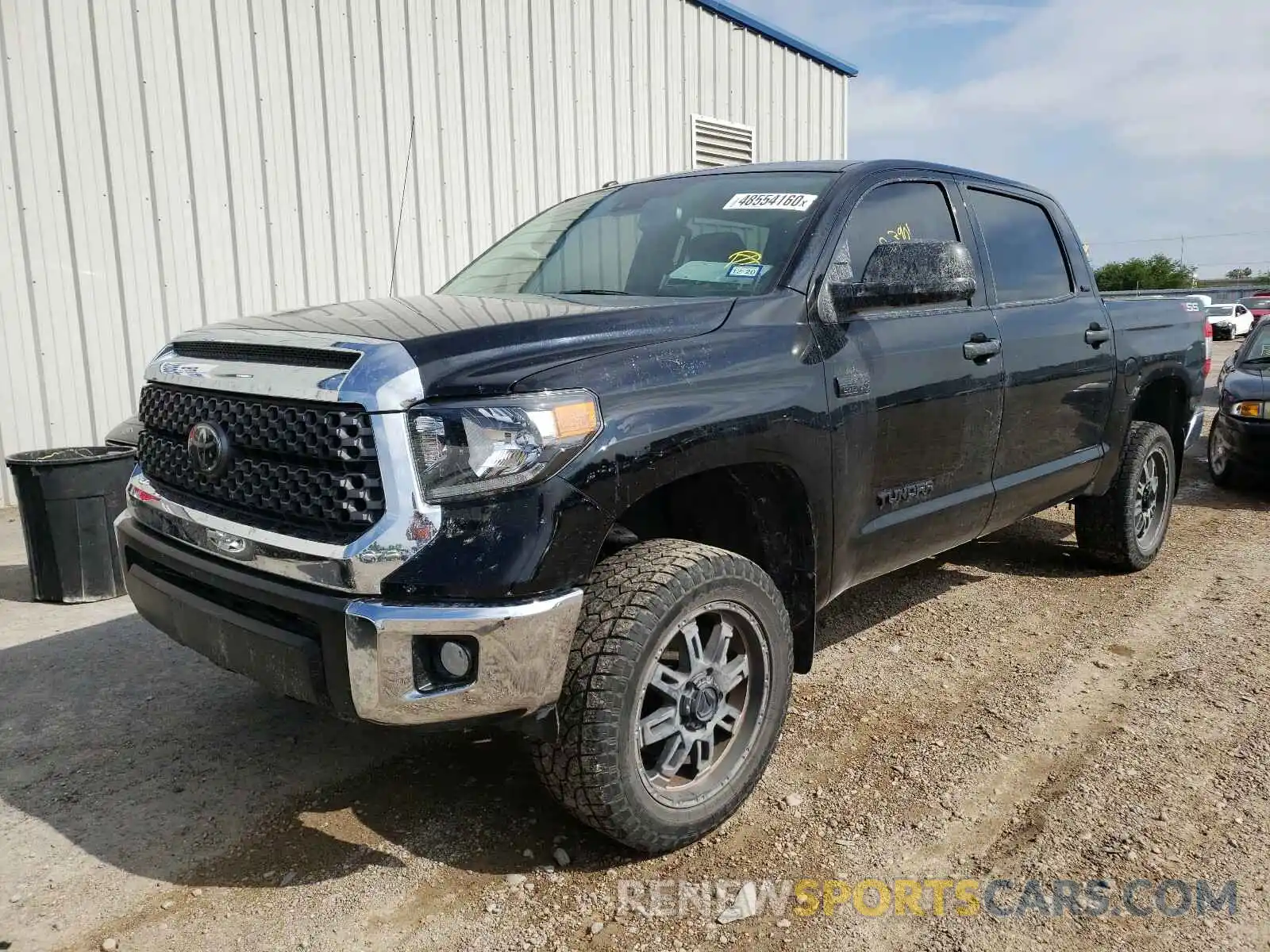 2 Photograph of a damaged car 5TFDW5F12KX801844 TOYOTA TUNDRA 2019