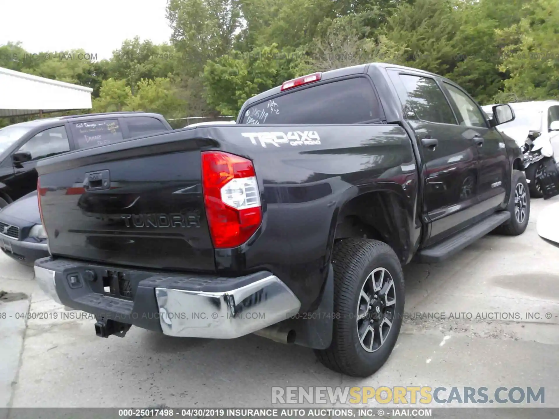 4 Photograph of a damaged car 5TFDW5F12KX830454 TOYOTA TUNDRA 2019