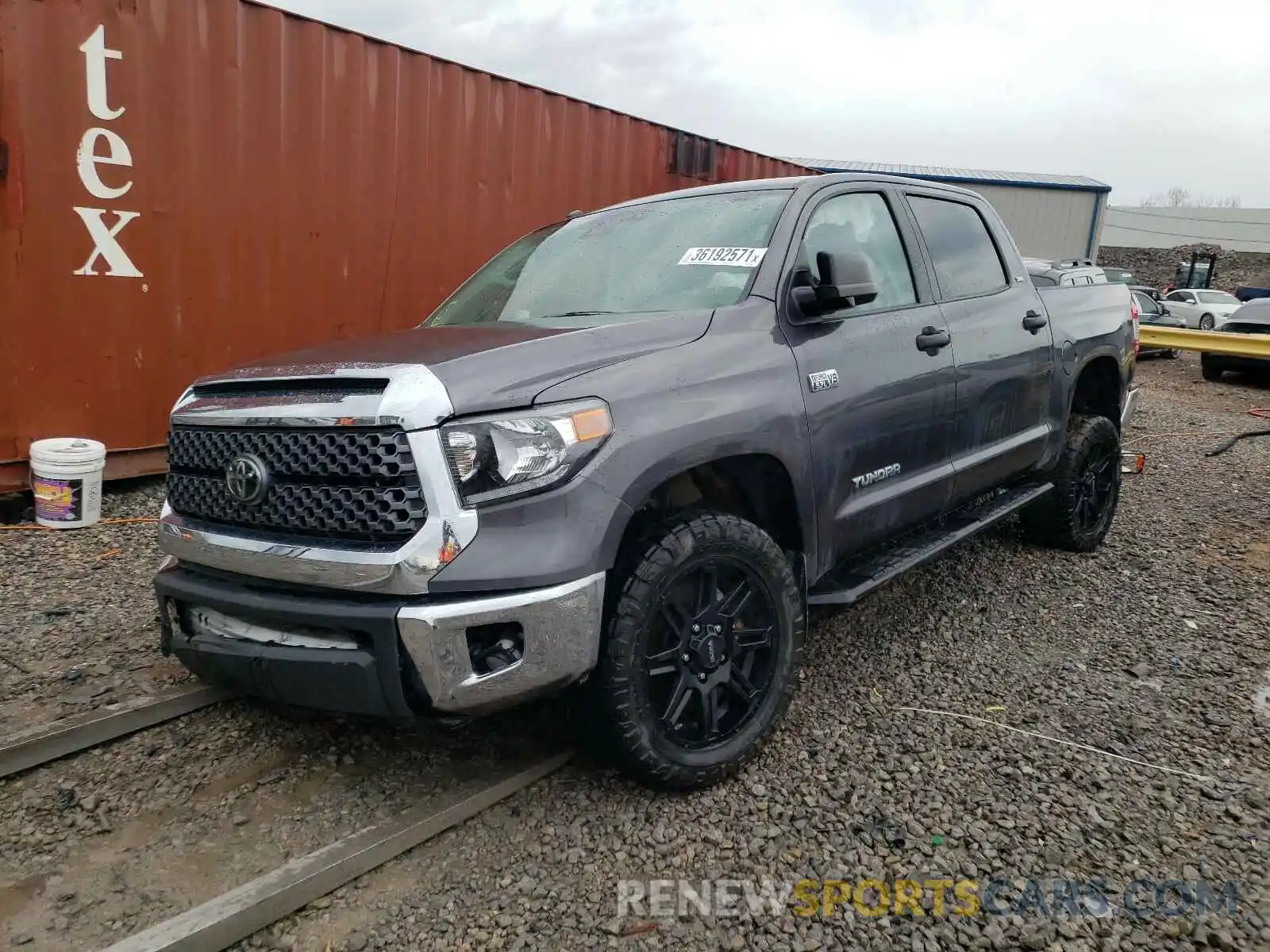 2 Photograph of a damaged car 5TFDW5F12KX834469 TOYOTA TUNDRA 2019