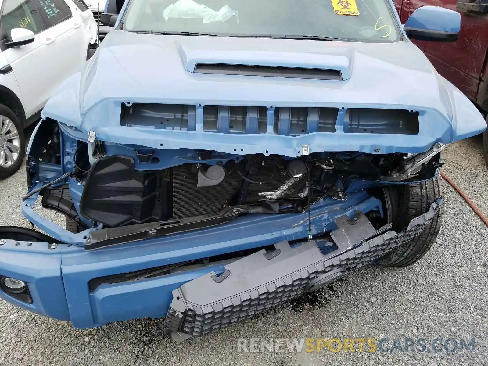 9 Photograph of a damaged car 5TFDW5F12KX837775 TOYOTA TUNDRA 2019