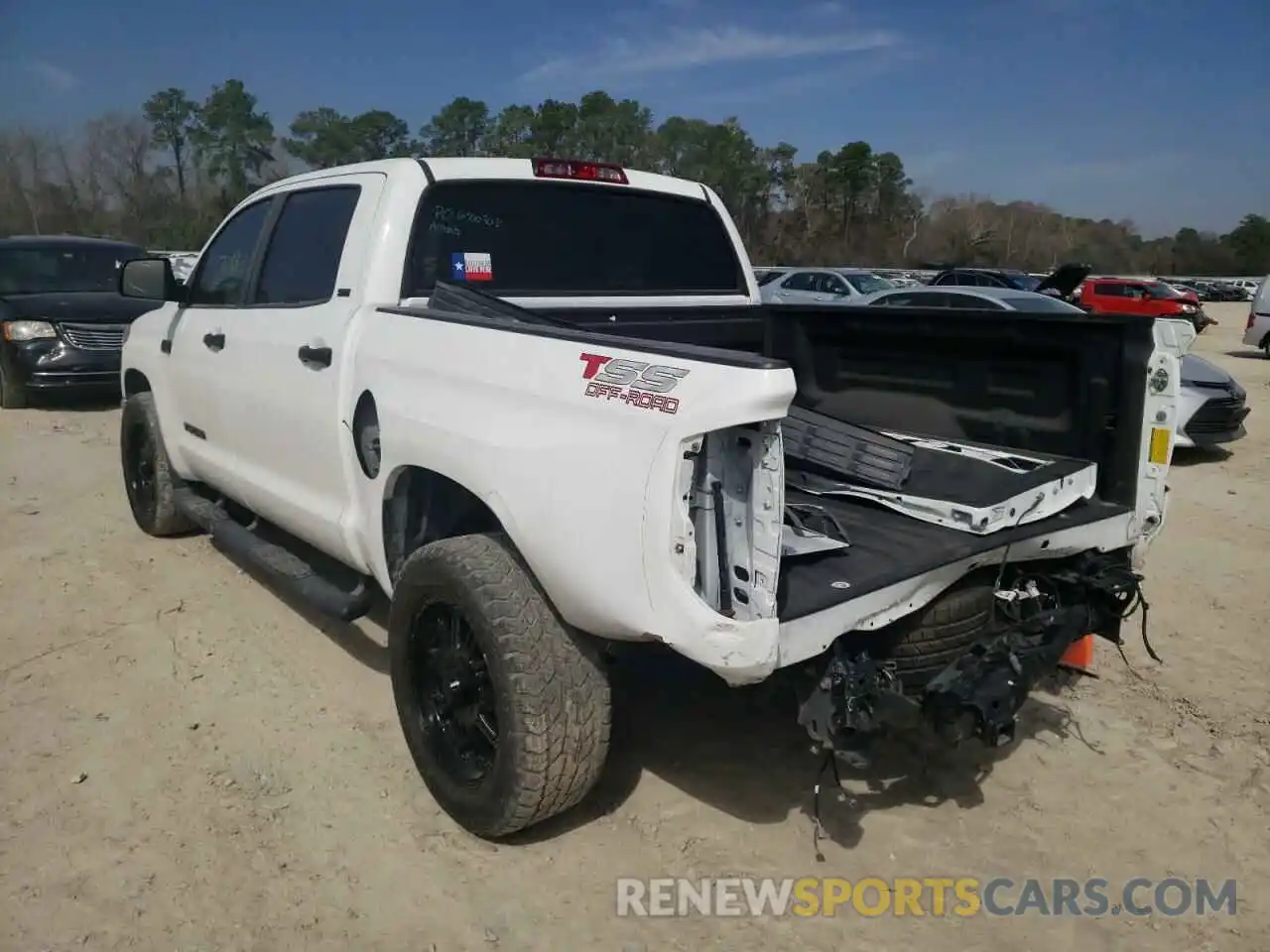 3 Photograph of a damaged car 5TFDW5F12KX859047 TOYOTA TUNDRA 2019