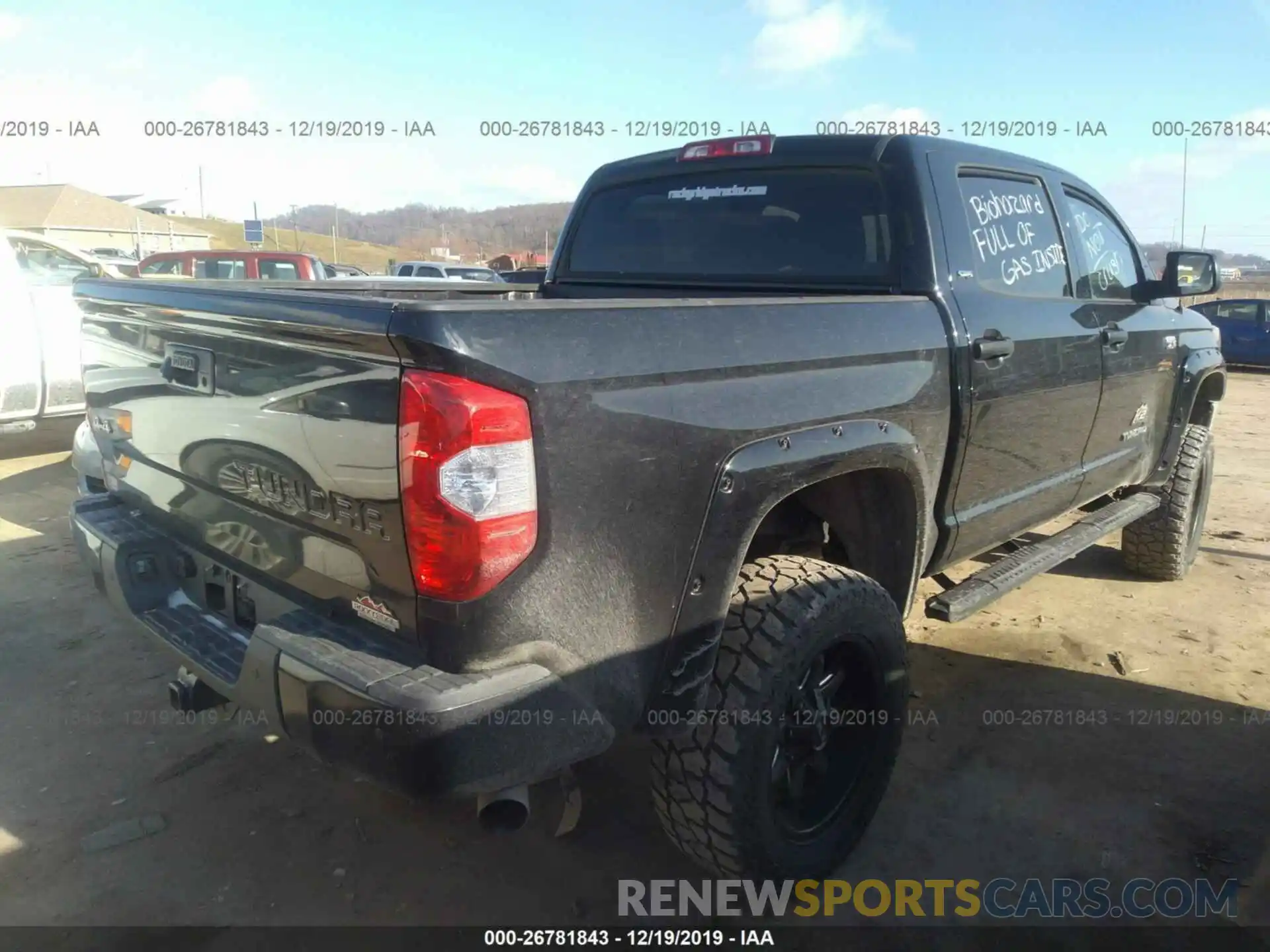 4 Photograph of a damaged car 5TFDW5F13KX789865 TOYOTA TUNDRA 2019