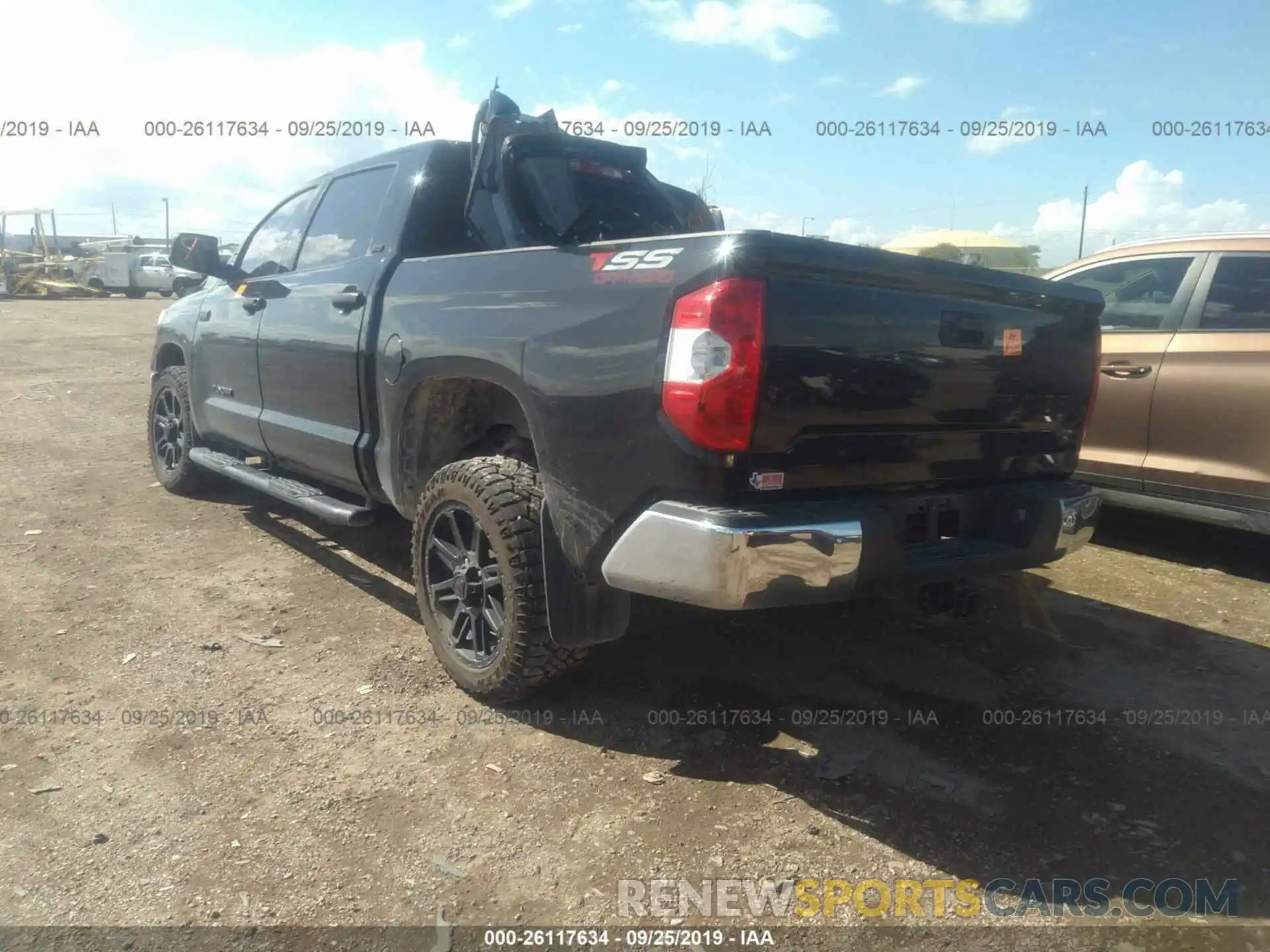 3 Photograph of a damaged car 5TFDW5F13KX800542 TOYOTA TUNDRA 2019