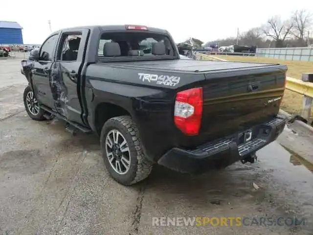 3 Photograph of a damaged car 5TFDW5F13KX861079 TOYOTA TUNDRA 2019