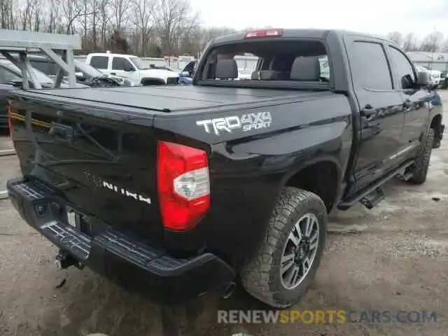 4 Photograph of a damaged car 5TFDW5F13KX861079 TOYOTA TUNDRA 2019