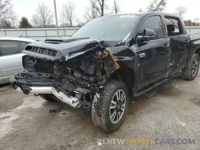 9 Photograph of a damaged car 5TFDW5F13KX861079 TOYOTA TUNDRA 2019