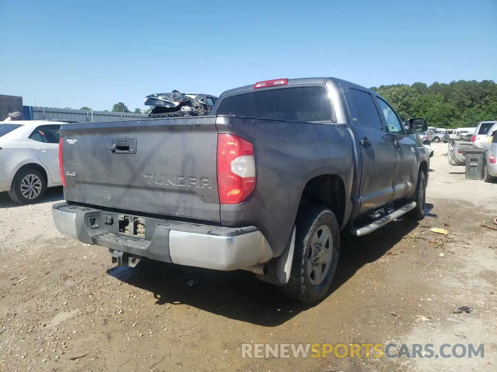 4 Photograph of a damaged car 5TFDW5F13KX864094 TOYOTA TUNDRA 2019