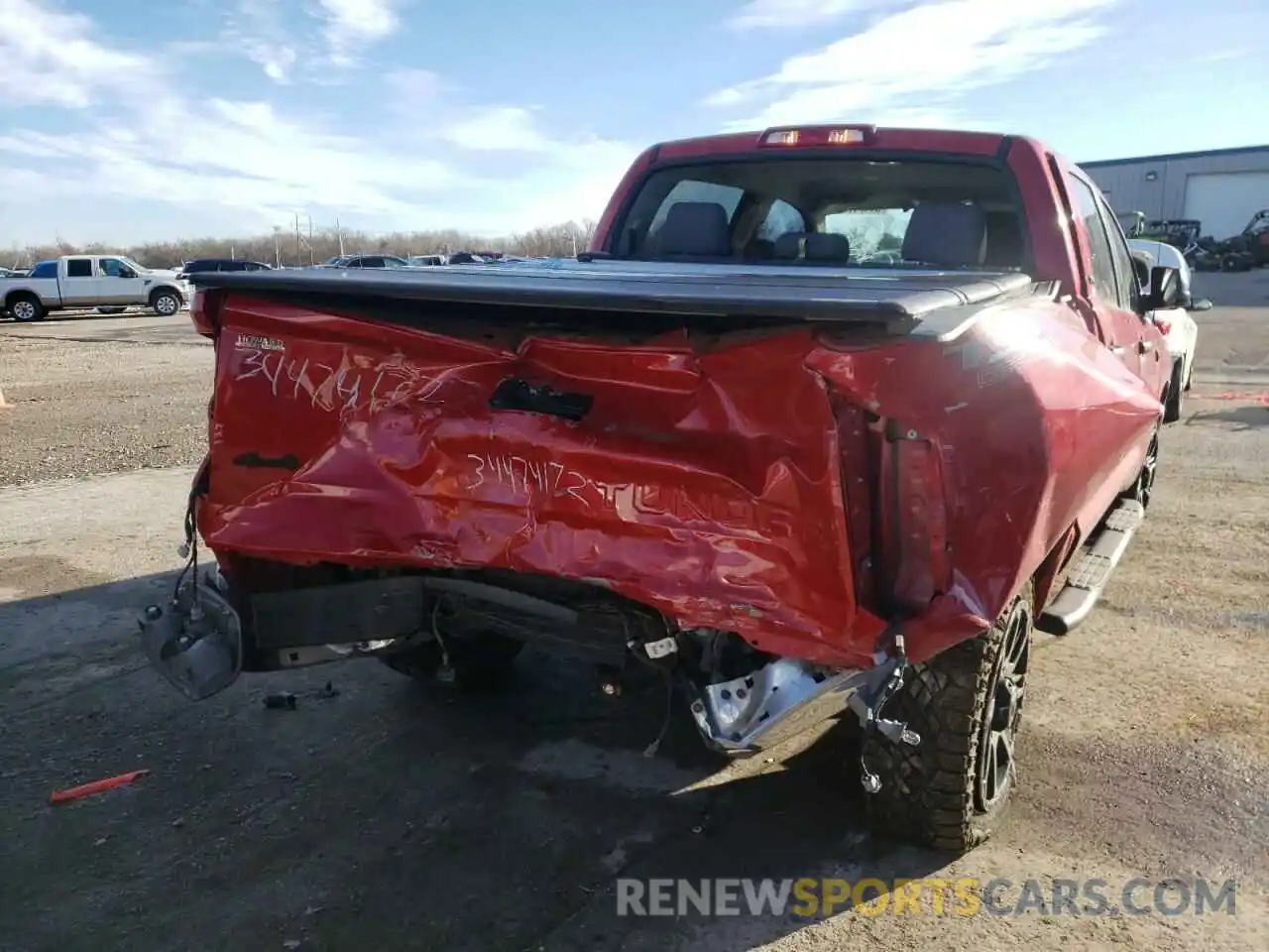 9 Photograph of a damaged car 5TFDW5F13KX867349 TOYOTA TUNDRA 2019