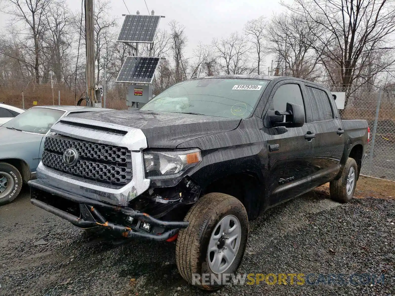 2 Photograph of a damaged car 5TFDW5F14KX844453 TOYOTA TUNDRA 2019