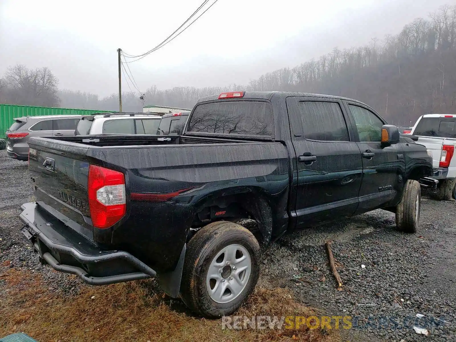 4 Photograph of a damaged car 5TFDW5F14KX844453 TOYOTA TUNDRA 2019