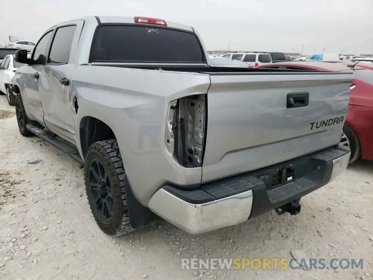 3 Photograph of a damaged car 5TFDW5F14KX856148 TOYOTA TUNDRA 2019