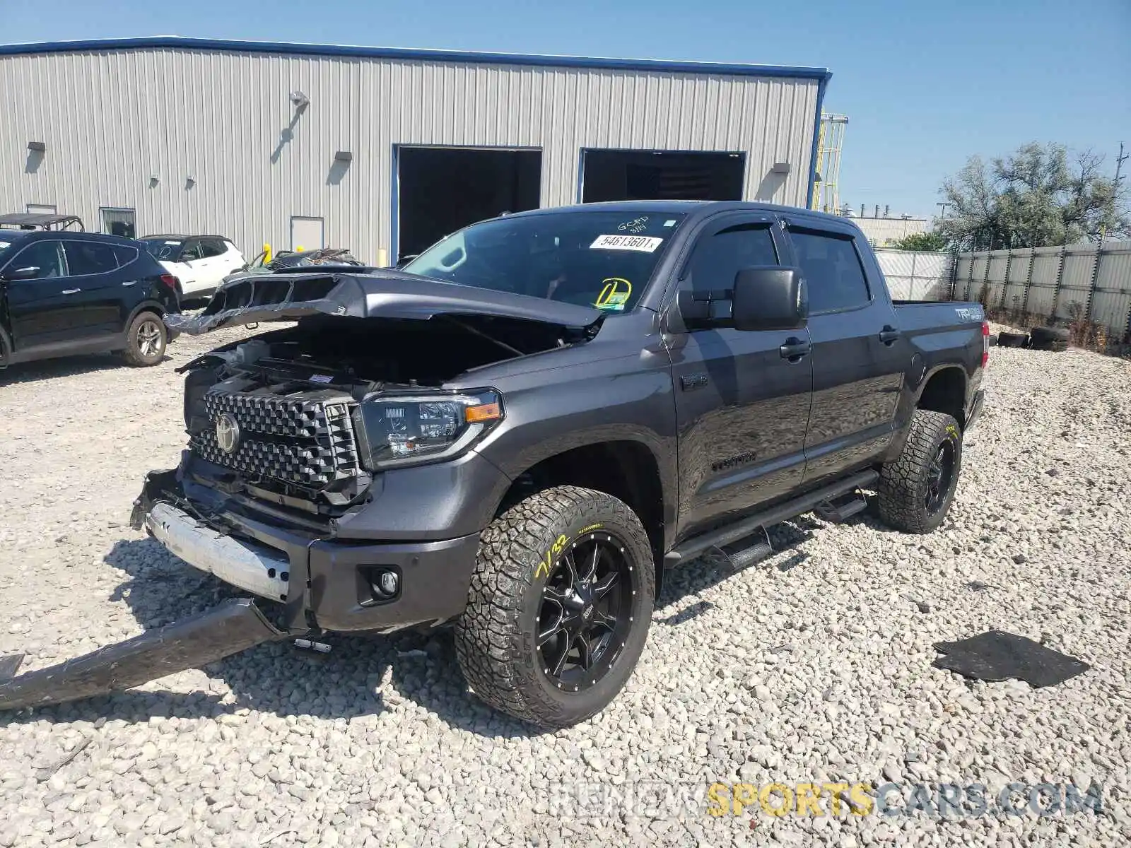 2 Photograph of a damaged car 5TFDW5F14KX861852 TOYOTA TUNDRA 2019