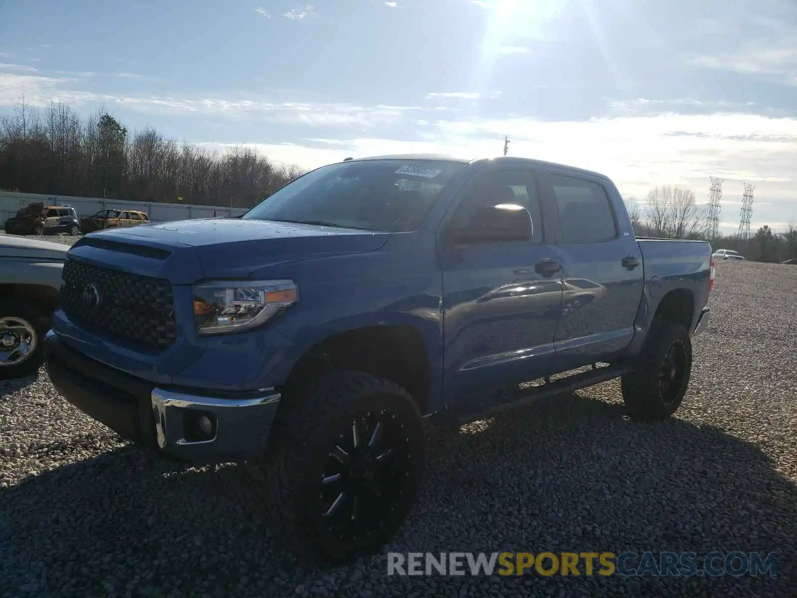 2 Photograph of a damaged car 5TFDW5F14KX865335 TOYOTA TUNDRA 2019