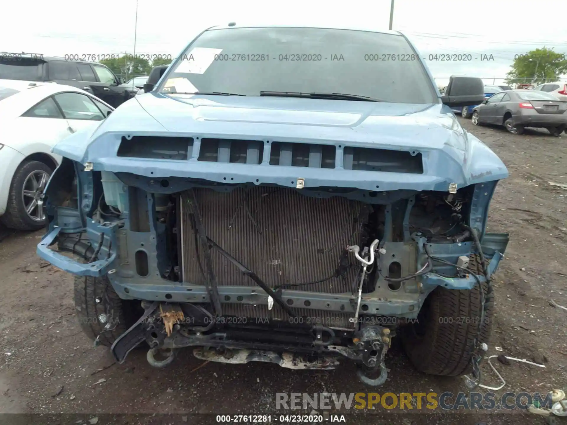 6 Photograph of a damaged car 5TFDW5F15KX778110 TOYOTA TUNDRA 2019