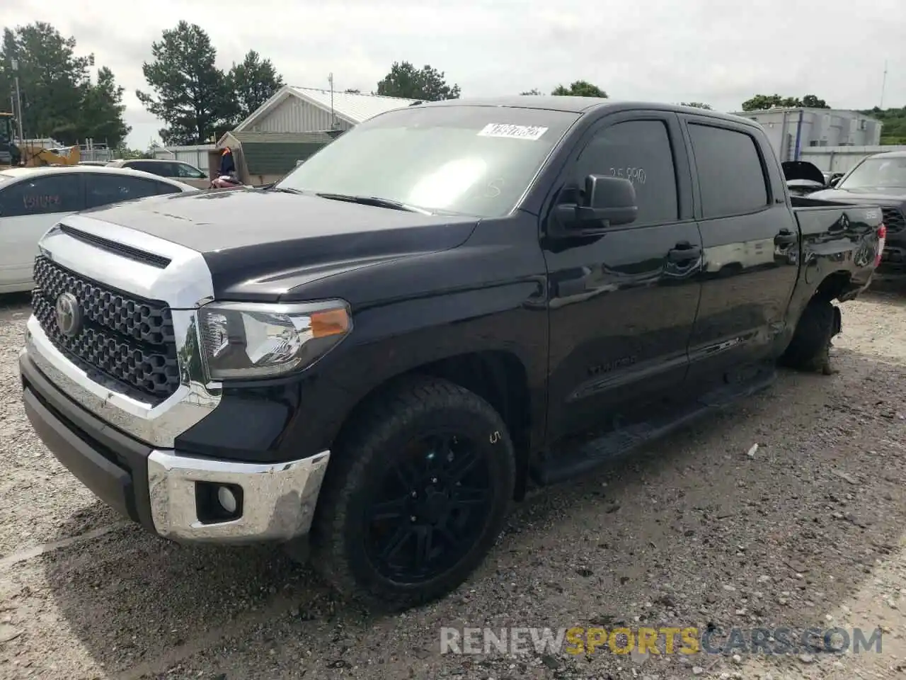 2 Photograph of a damaged car 5TFDW5F15KX812272 TOYOTA TUNDRA 2019