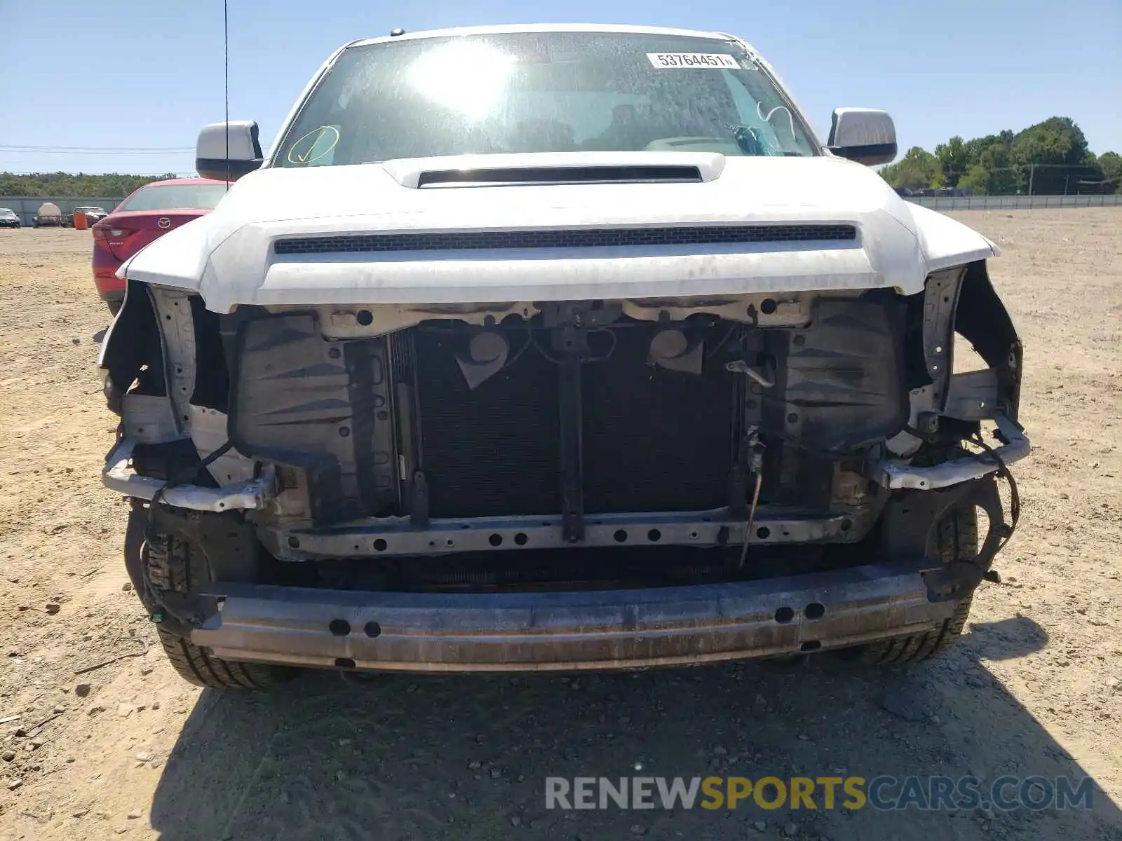 9 Photograph of a damaged car 5TFDW5F15KX822493 TOYOTA TUNDRA 2019