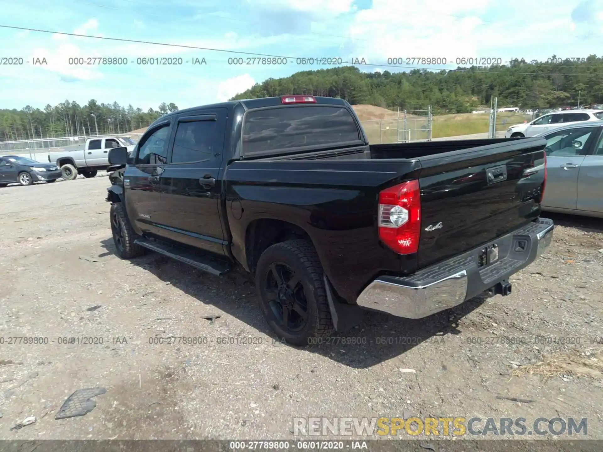 3 Photograph of a damaged car 5TFDW5F16KX812006 TOYOTA TUNDRA 2019