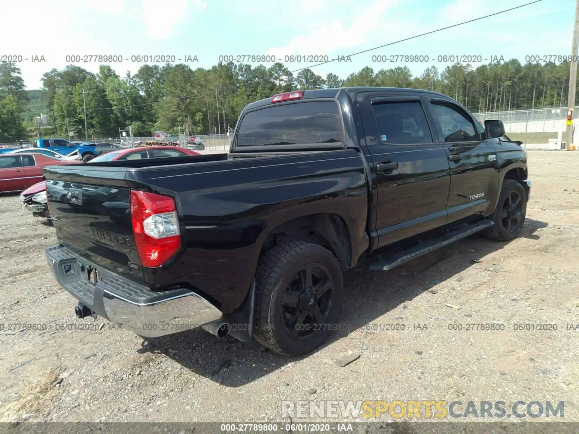 4 Photograph of a damaged car 5TFDW5F16KX812006 TOYOTA TUNDRA 2019