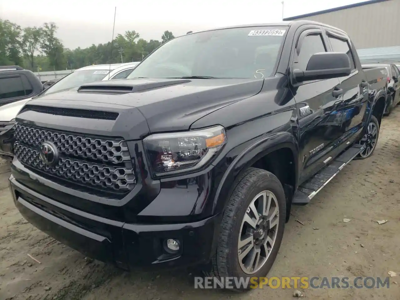 2 Photograph of a damaged car 5TFDW5F16KX820848 TOYOTA TUNDRA 2019