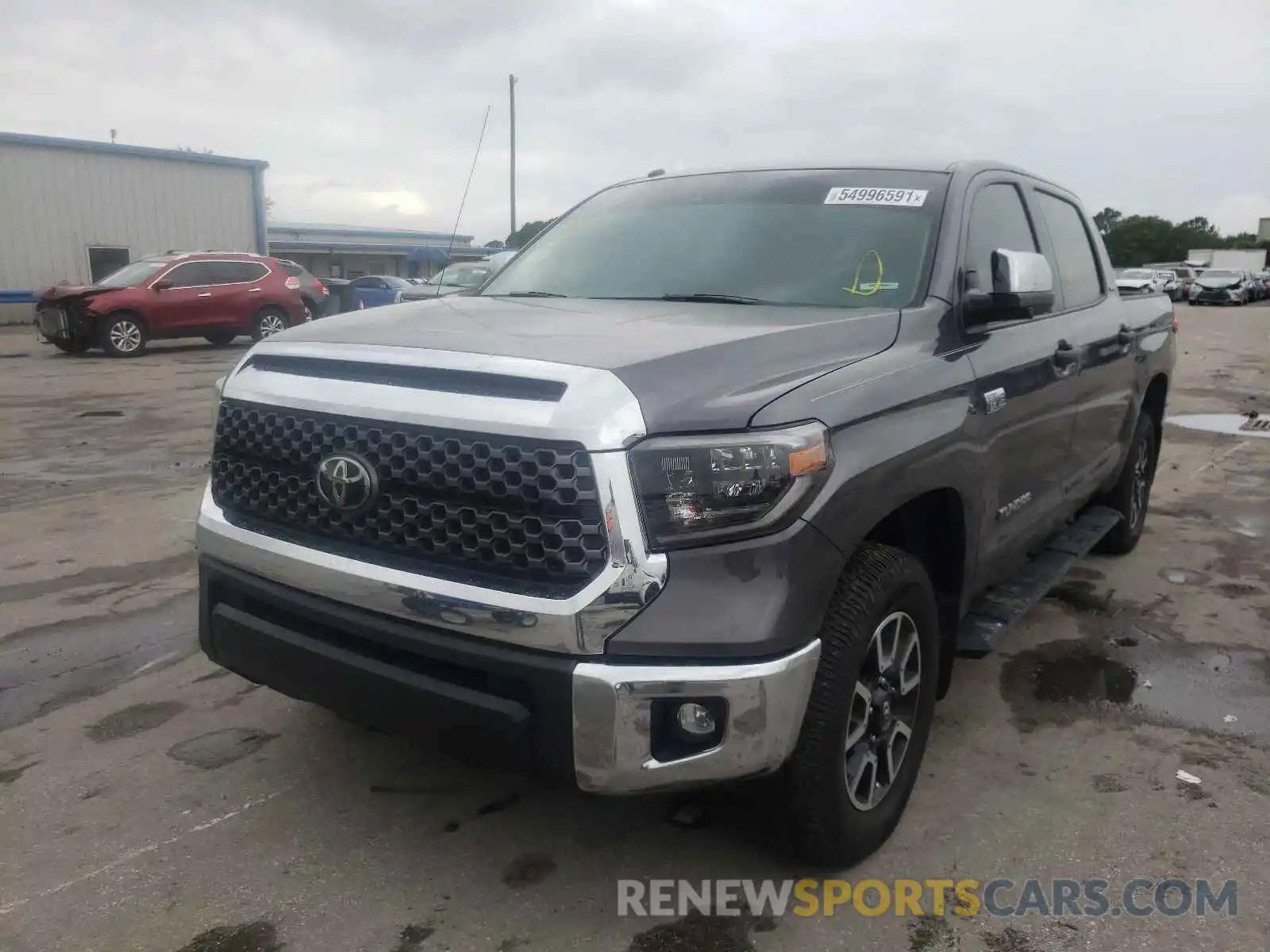 2 Photograph of a damaged car 5TFDW5F16KX839352 TOYOTA TUNDRA 2019