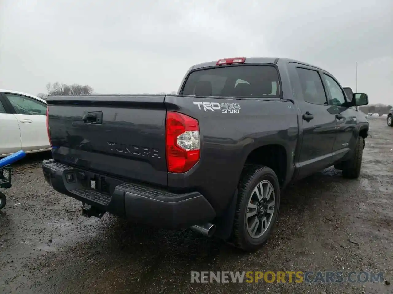 4 Photograph of a damaged car 5TFDW5F17KX780084 TOYOTA TUNDRA 2019