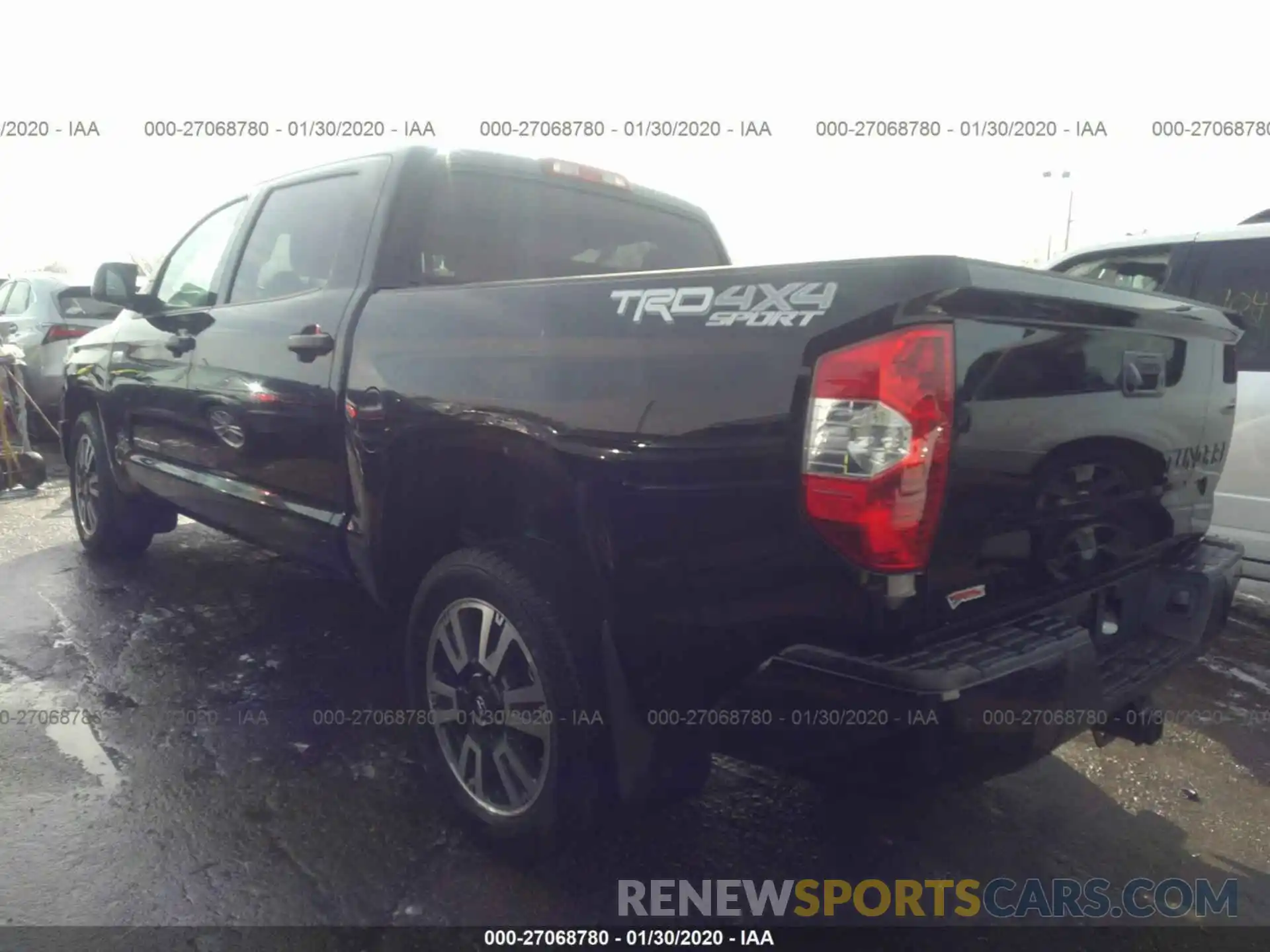 3 Photograph of a damaged car 5TFDW5F17KX794423 TOYOTA TUNDRA 2019