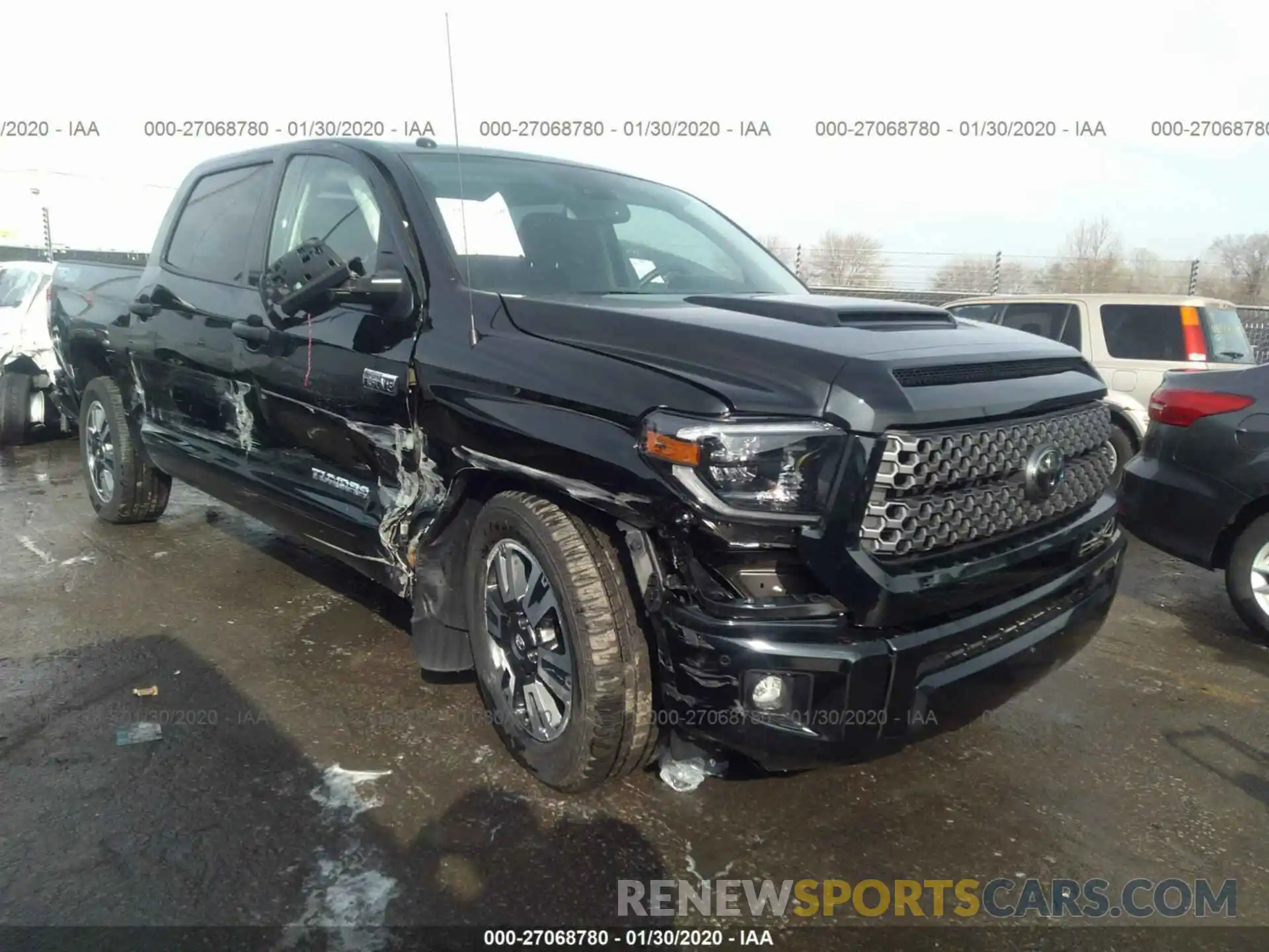 6 Photograph of a damaged car 5TFDW5F17KX794423 TOYOTA TUNDRA 2019