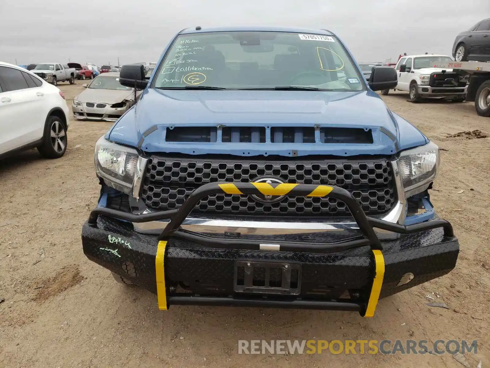 9 Photograph of a damaged car 5TFDW5F17KX799749 TOYOTA TUNDRA 2019