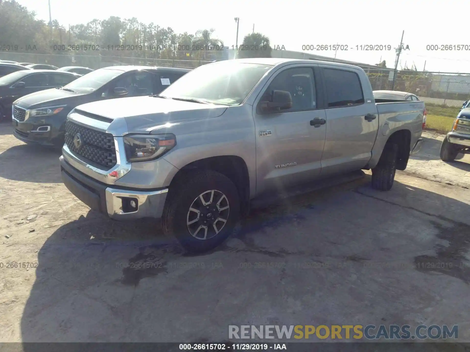 2 Photograph of a damaged car 5TFDW5F17KX834631 TOYOTA TUNDRA 2019