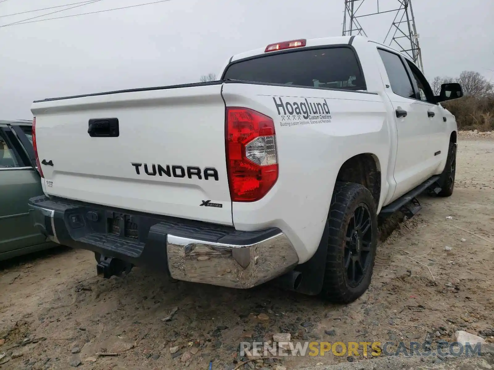 4 Фотография поврежденного автомобиля 5TFDW5F17KX836721 TOYOTA TUNDRA 2019