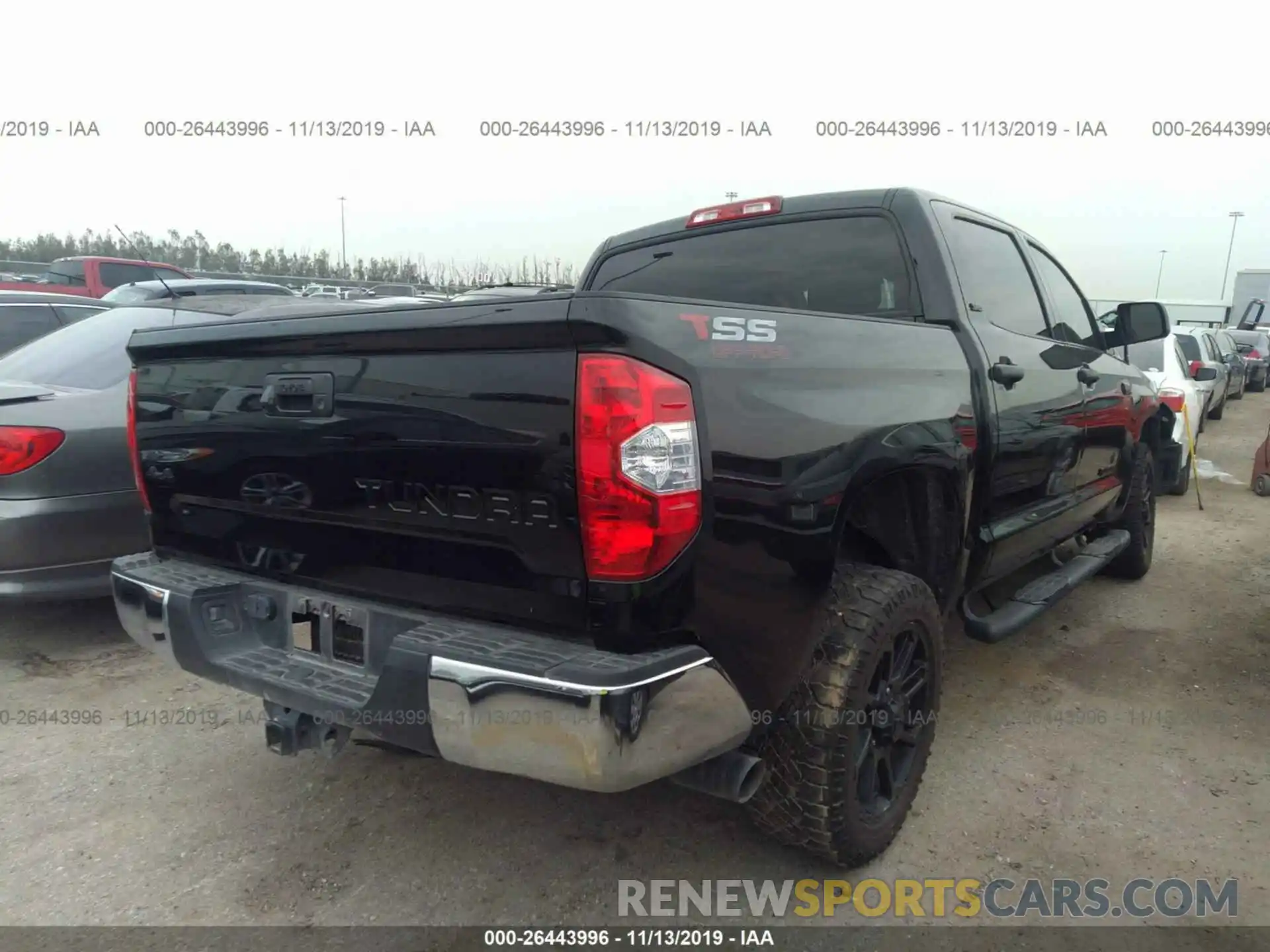 4 Photograph of a damaged car 5TFDW5F18KX794558 TOYOTA TUNDRA 2019