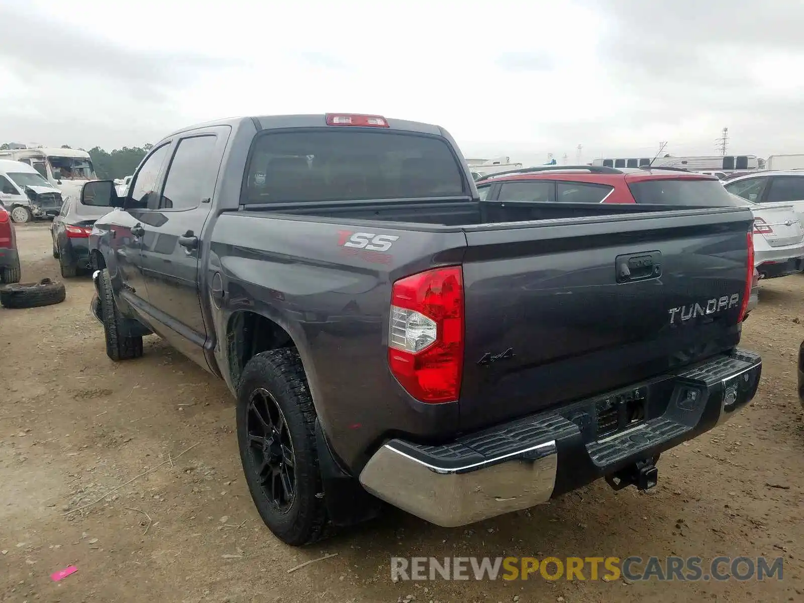 3 Photograph of a damaged car 5TFDW5F18KX819250 TOYOTA TUNDRA 2019