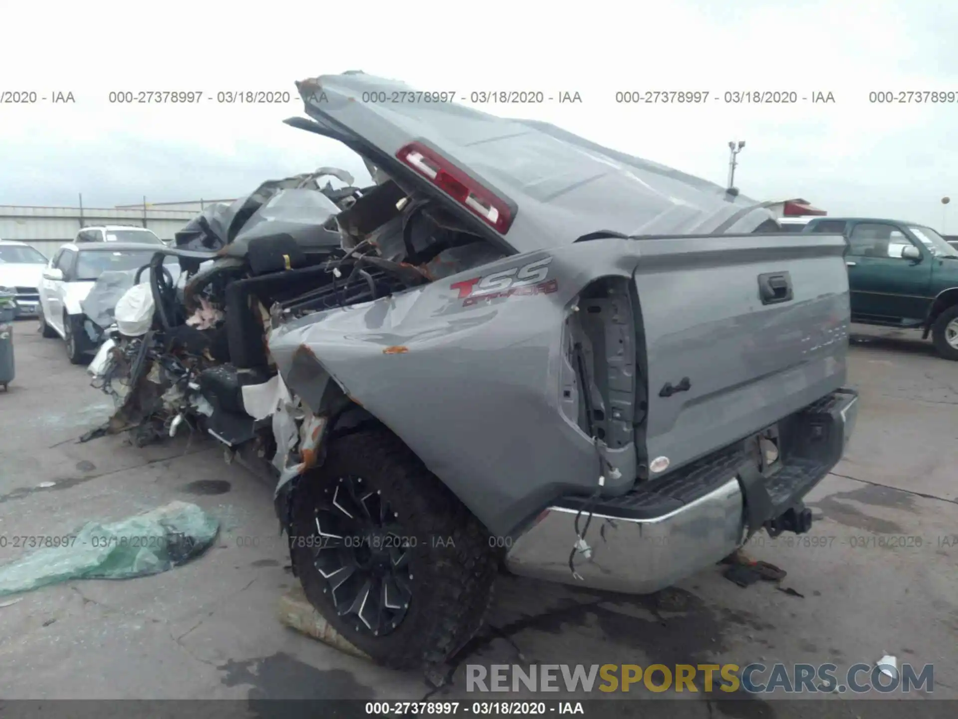 3 Photograph of a damaged car 5TFDW5F18KX854290 TOYOTA TUNDRA 2019